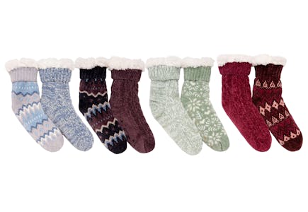 Muk Luks Cabin Socks Set