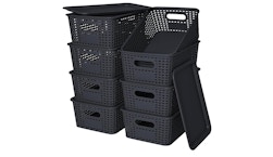 Plastic Storage Basket Set