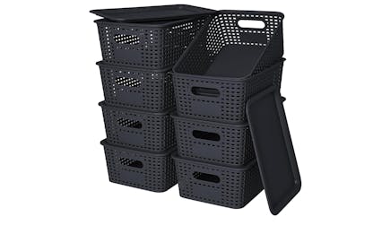 Plastic Storage Basket Set