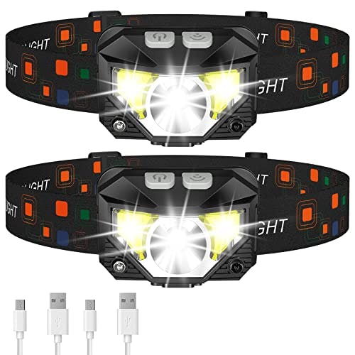 Headlamp Flashlight 2-Pack