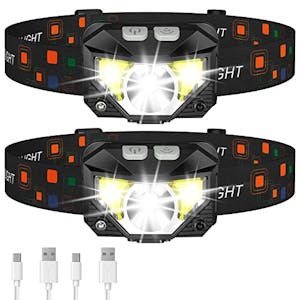 Headlamp Flashlight 2-Pack
