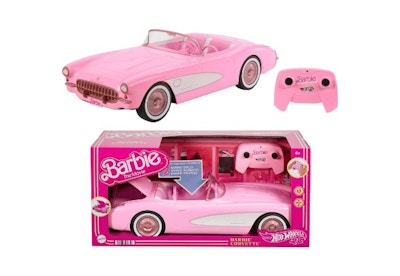 Hot Wheels RC Barbie Corvette
