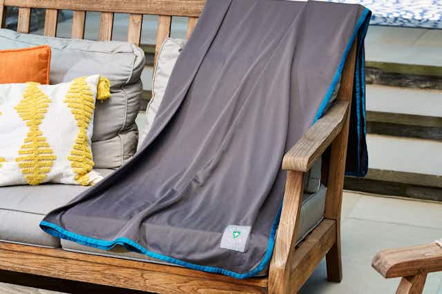 This Bernini Bug Shield Blanket Is on Clearance for $22 Shipped at QVC card image