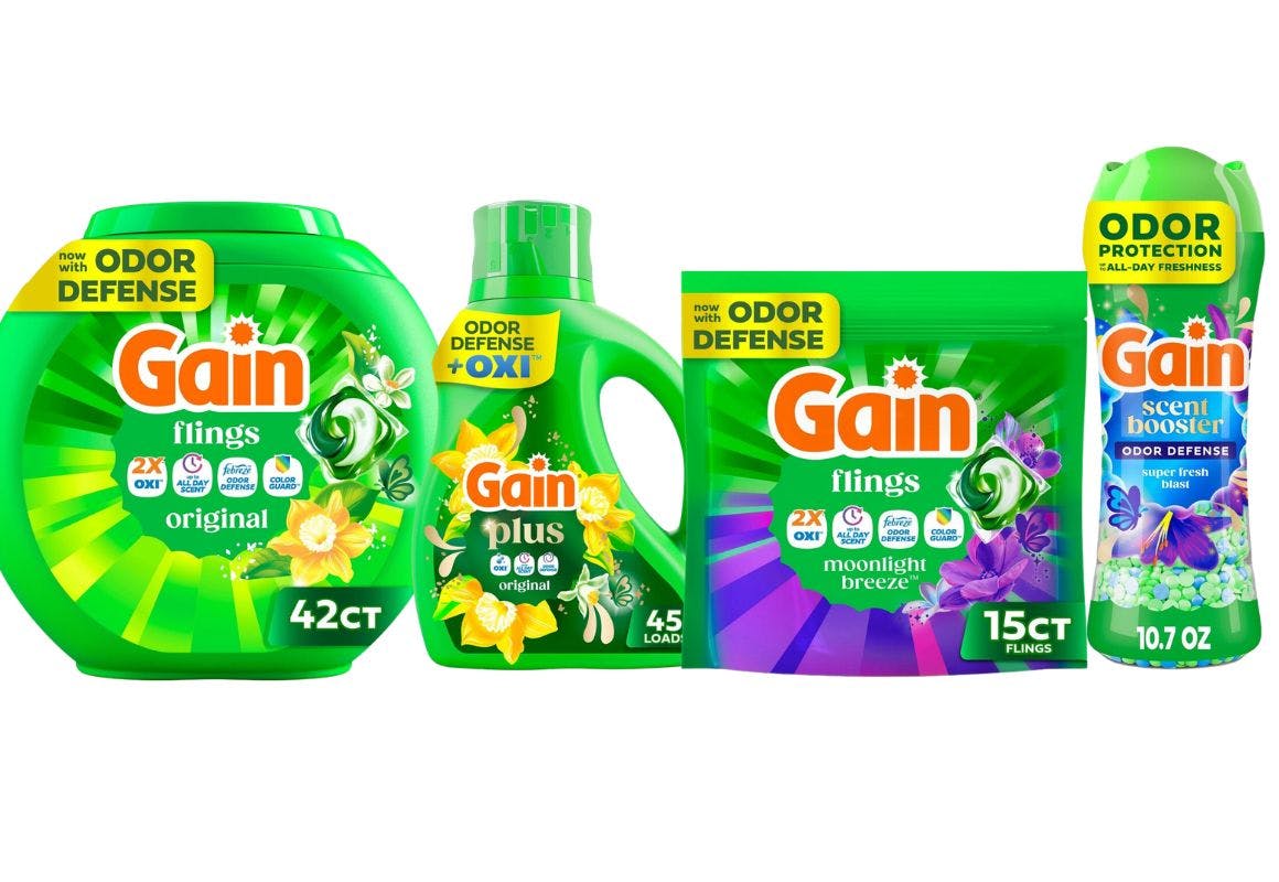4 Gain Laundry Products