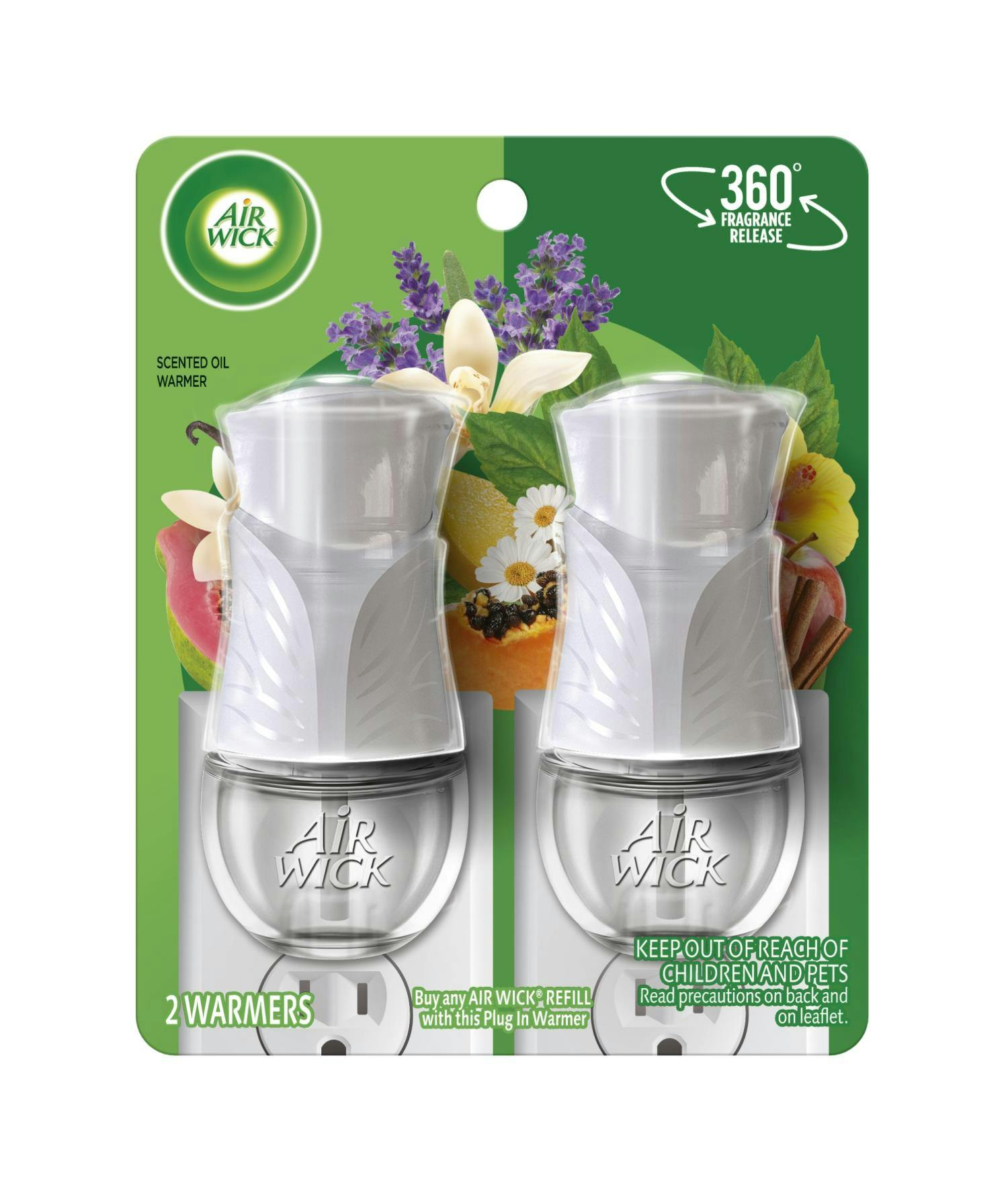 Air Wick Scented Oil Warmer 2-Pack