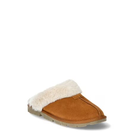 Women's Suede Clog Slippers
