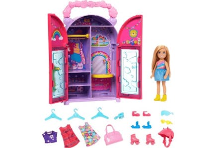 Barbie Chelsea Doll Closet Set