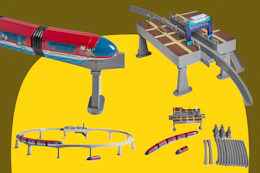 Disney Monorail Set