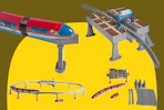Disney Monorail Set