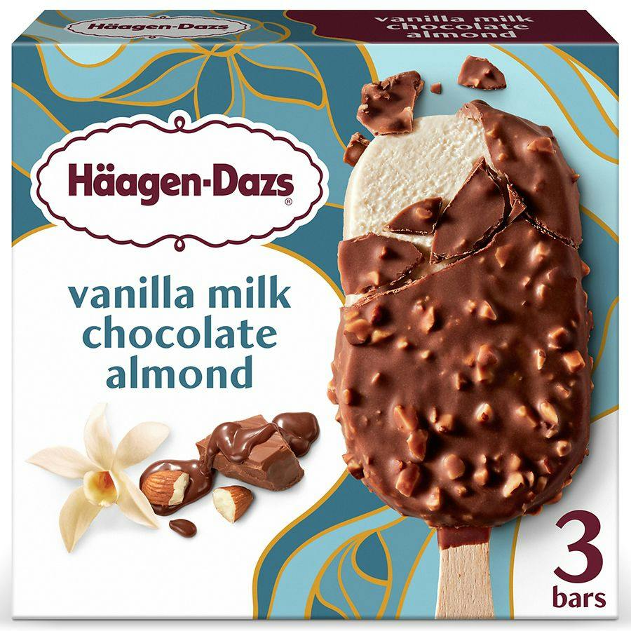 2 Haagen Dazs Ice Cream Bars Packs