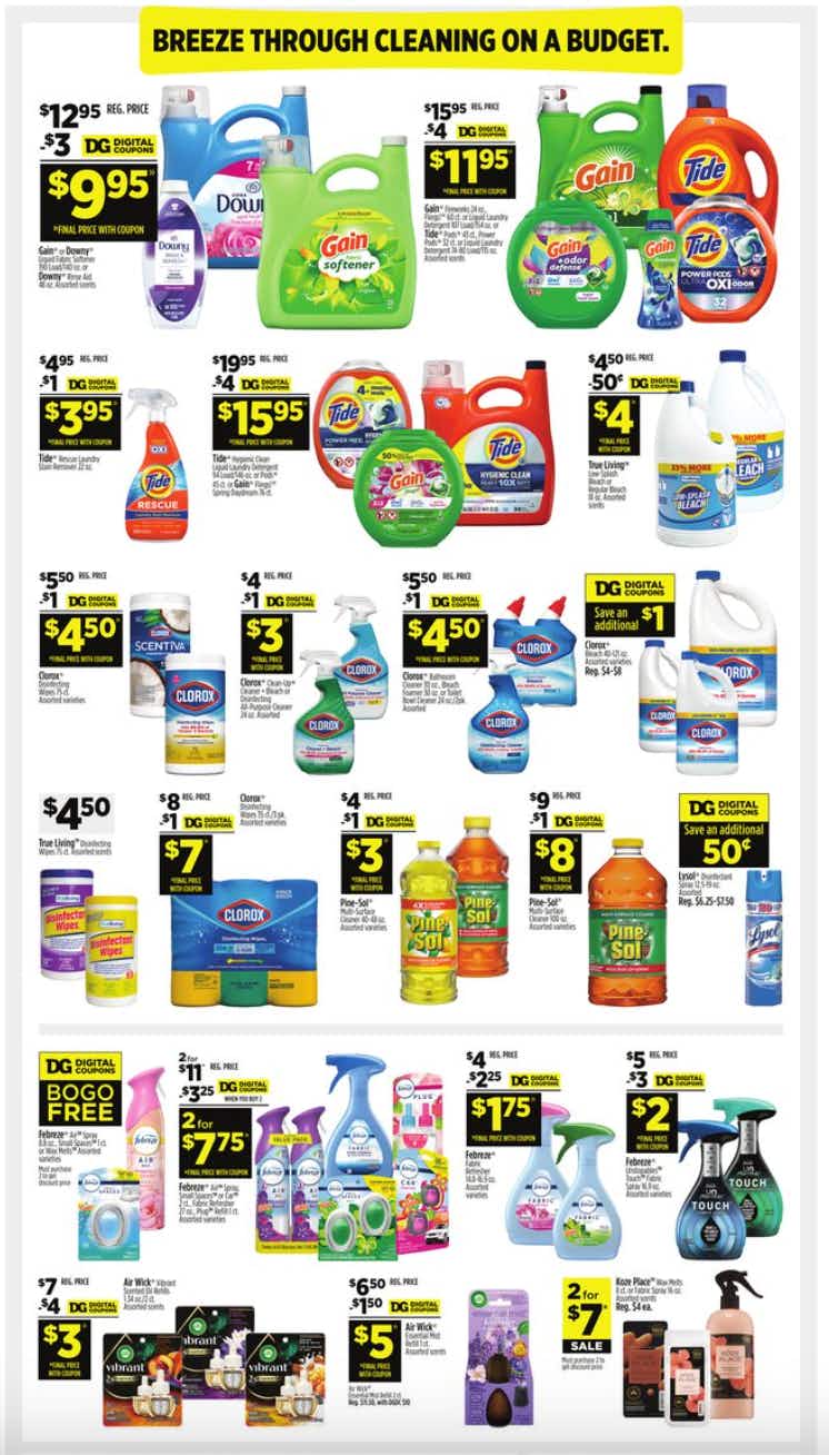 Dollar General Weekly Ad Feb. 25 March 2, 2024 The Krazy Coupon Lady