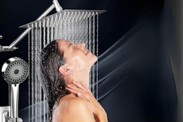 Grab This Rain and Handheld Shower Head Combo for $30 on Amazon card image