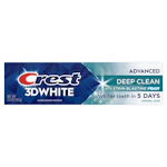 2 Crest 3D White Toothpastes