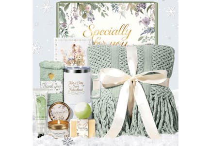 Blanket Gift Basket