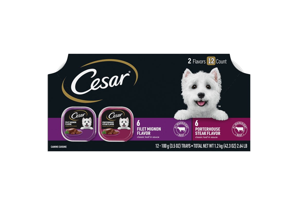 Cesar Wet Dog Food Variety Pack