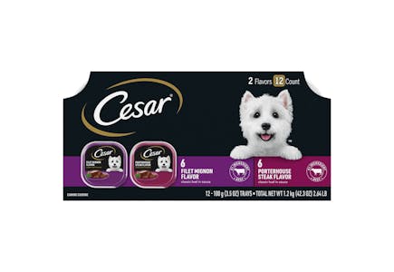 Cesar Wet Dog Food Variety Pack