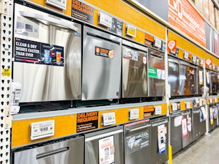 dishwashers at home depot