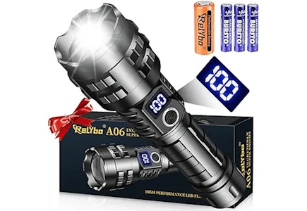 Rechargeable LED Flashlight
