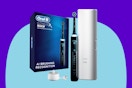 an electric toothbrush
