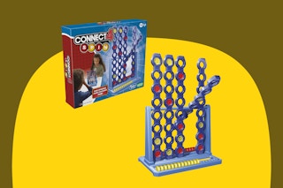 B09NRSY5YT Hasbro Gaming Connect 4 Spin Game