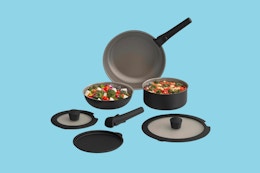 Bella 8-Piece Cookware Set, Only $22 on Amazon (Reg. $80) card image