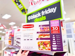 rubbermaid set sitting on a target shelf