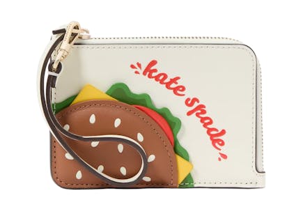 Kate Spade Burger Wristlet