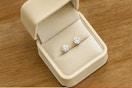 half carat earrings