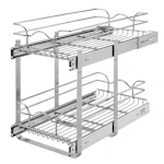 2-Tier Kitchen Cabinet Pullout Shelf