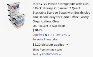 Amazon Plastic Storage Bins 2026 2
