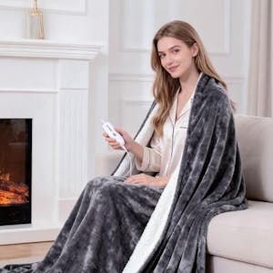Heated Blanket Throw