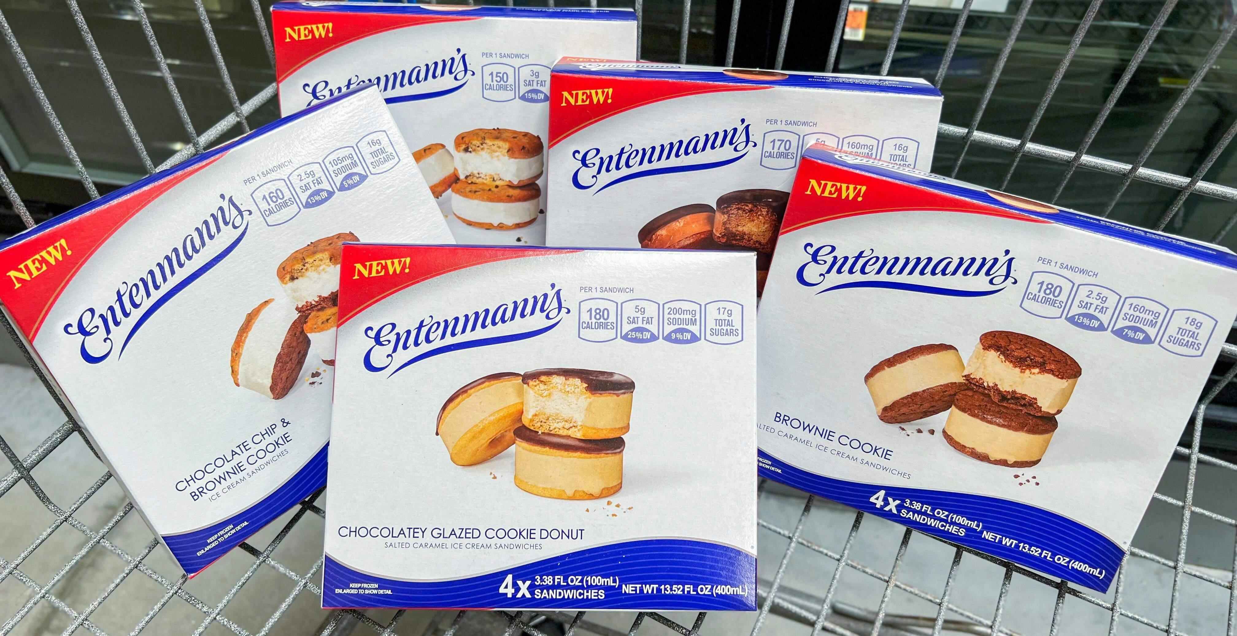 We Found the New Entenmann's Ice Cream Sandwiches at Walmart The