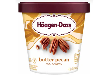 2 Haagen-Dazs Ice Cream Pints
