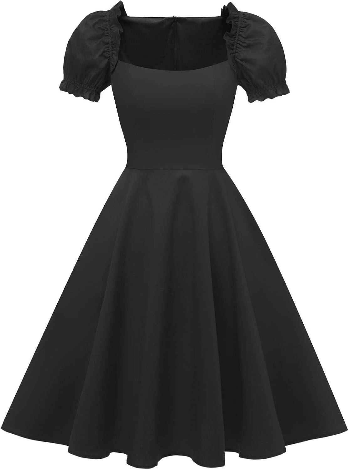 Women's Puff Sleeve Party Dress