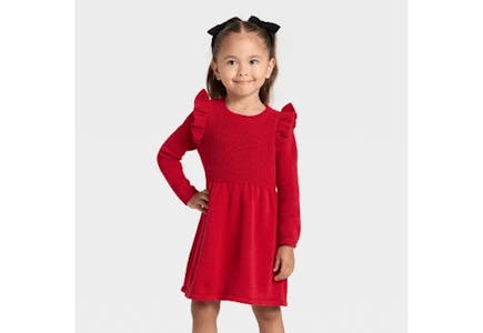 Cat & Jack Toddler Sweater Dress