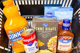 kroger 99 cent grocery deals in shopping basket