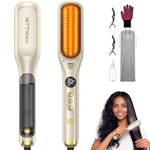Steam Hair Straightener Brush