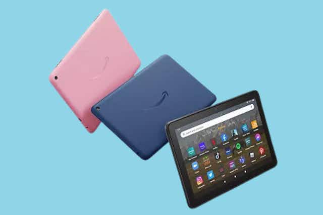 The Amazon Fire HD 8 Tablet Is Half Off at Best Buy (Cheaper Than Amazon) card image
