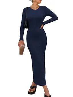 ANRABESS Women's Bodycon Maxi Dress