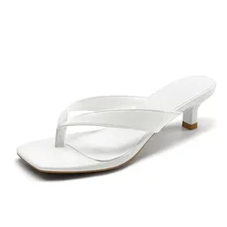 Women's Kitten Heel Flip Flops