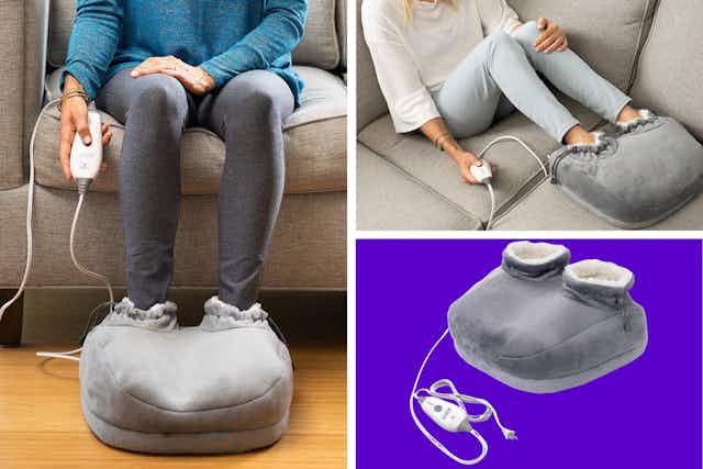 Pure Enrichment Electric Foot Warmer, as Low as $30 at QVC card image