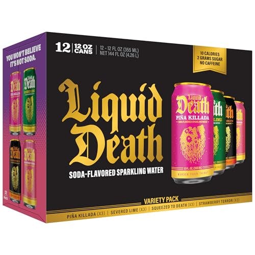 Liquid Death Sparkling Water 12-Pack