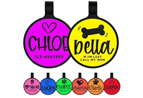 Personalized Silicone Dog Tag