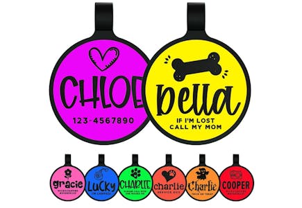 Personalized Silicone Dog Tag