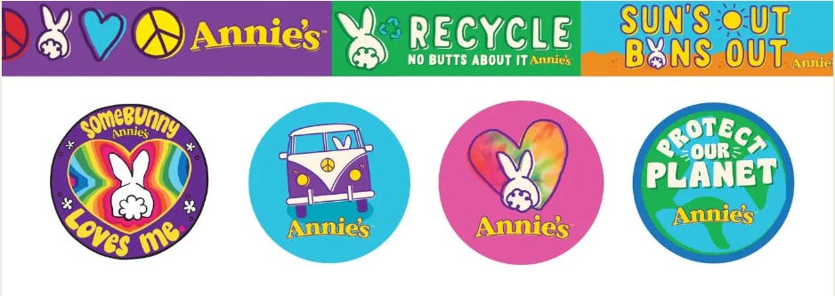 Annie's Free Sticker
