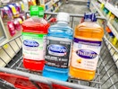 three pedialyte liters