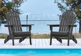 Wooden Adirondack Chair Set, as Low as $158 at Wayfair (Reg. $245+) card image