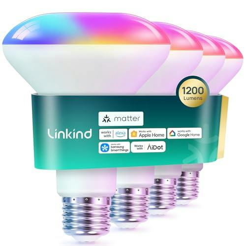Smart LED Light Bulbs 4-Pack