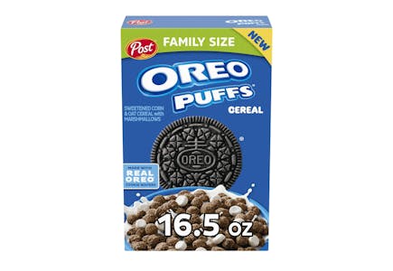 Oreo Puffs Cereal