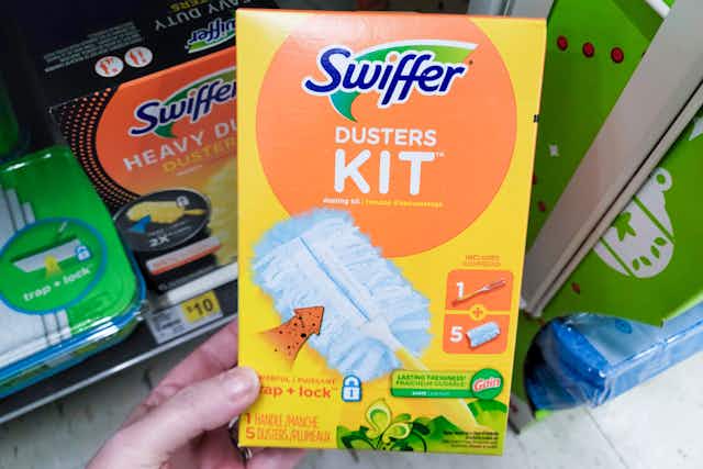 Swiffer Duster Starter Kits, Only $0.50 at Dollar General card image